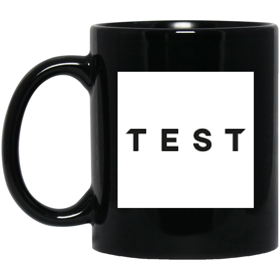 BM11OZ 11 oz. Black Mug