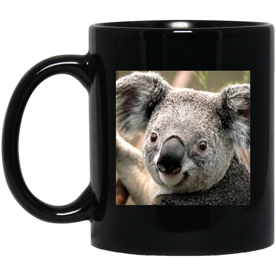 BM11OZ 11 oz. Black Mug